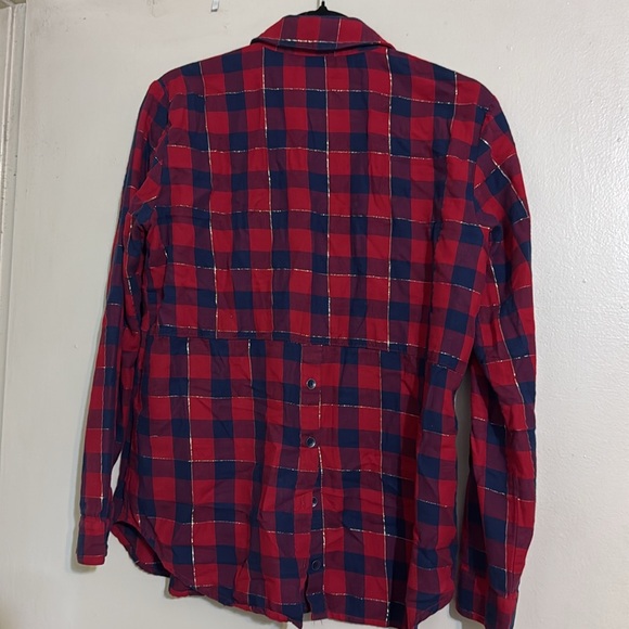 Splendid plaid button down shirt - Picture 4 of 5